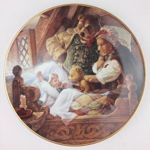 Goldilocks & The Three Bears Limited Ed. Plate